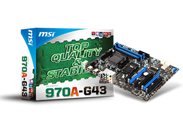 Mother MSI 970A-G43 Socket AM3+