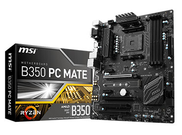 Mother MSI B350 PC MATE Socket AM4