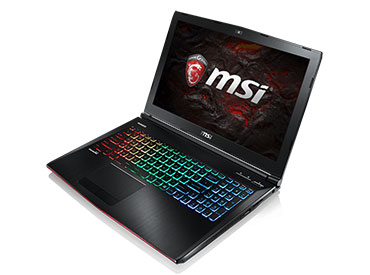 Notebook MSI GE62VR 7RF Apache Pro i7 - 16GB - 128GB + 1TB - GTX 1060 - W10