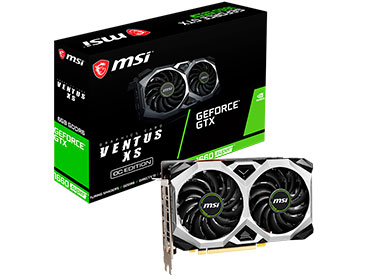 Placa de Video MSI GeForce® GTX 1660 SUPER™ VENTUS XS OC