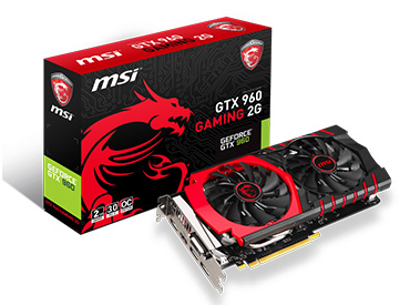 Placa de Video MSI GTX 960 GAMING 2G - TWIN FROZR V