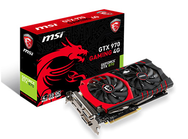 Placa de Video MSI GTX 970 GAMING 4G - TWIN FROZR V