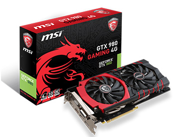 Placa de Video MSI GTX 980 GAMING 4G - TWIN FROZR V