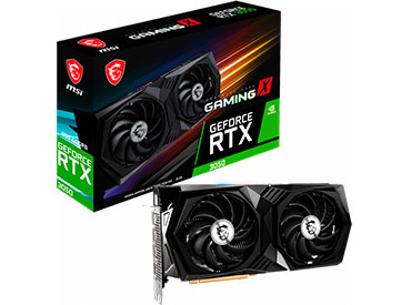 Placa de video MSI GeForce RTX™ 3050 GAMING X 8G