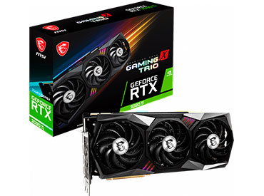 Placa de video MSI GeForce RTX™ 3090 Ti GAMING X TRIO 24G