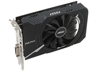 Placa de video MSI RX 550 AERO ITX 2G OC