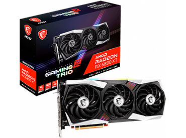 Placa de video MSI Radeon™ RX 6800 XT GAMING Z TRIO 16G