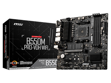 Mother MSI B550M PRO-VDH WIFI Socket AM4