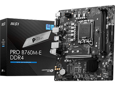 Mother MSI PRO B760M-E DDR4 Socket 1700