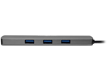 Nisuta Docking USB-C 3.1 a HDMI - Red - HUB USB 3.0 - Lector de Tarjetas (NSUCD2)