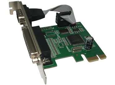 Placa PCI Express serie 1P y paralelo 1P Nisuta (NSPLPCIESP)