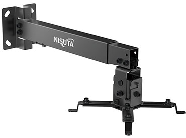 Soporte de Techo o Pared para Proyector Nisuta - Hasta 20kg (NSSOTVPL)