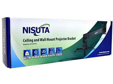 Soporte de Techo o Pared para Proyector Nisuta - Hasta 20kg (NSSOTVPL)