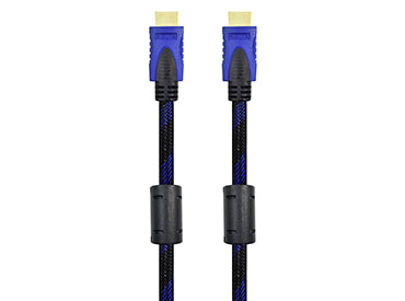 Cable HDMI de 1.5m V1.4 con filtros 1080P malla de tela Nisuta (NSCAHD2M)