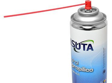 Alcohol isopropilico de limpieza 440CC-360G Nisuta (NSALIS)