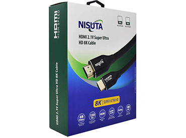 Cable HDMI de 3m V2.1 8K calidad premium Nisuta (NSCAHD38K)