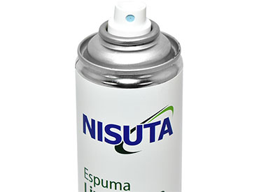Espuma limpiadora de superficies 440CC/400G Nisuta (NSESLI)
