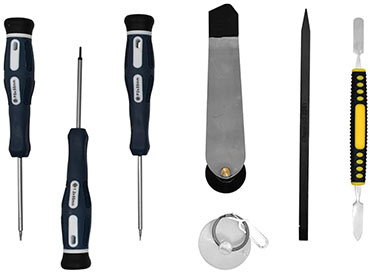 Kit de herramientas de 8 piezas para reparación de celulares Nisuta (NSK2516)