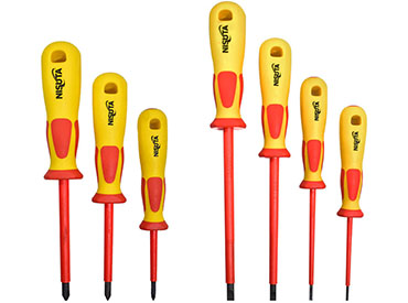 Kit de 7 destornilladores con aislamiento de 1000V Nisuta (NSK9612)