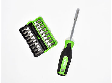 Juego de destornillador con puntas de 19 piezas Nisuta (NSKD19)