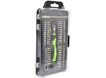 Kit de destornillador de precisión de 50 piezas Nisuta (NSKDP50)