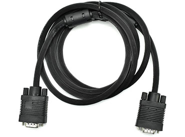 Cable VGA DB15AM-15AM de 1.5m Coaxilado con filtros Nisuta (NSCVGA)