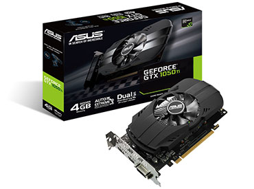 Placa de Video ASUS GeForce® GTX 1050Ti 4GB PHOENIX Fan Edition