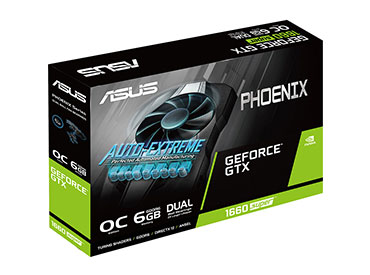 Placa de Video ASUS Phoenix GeForce® GTX 1660 SUPER™ OC edition 6GB GDDR6