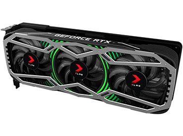 Placa de video PNY GeForce® RTX™ 3070 8GB XLR8 Gaming REVEL EPIC-X RGB™ Triple Fan (LHR)