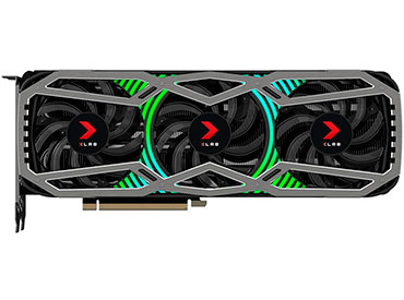 Placa de video PNY GeForce® RTX™ 3070 8GB XLR8 Gaming REVEL EPIC-X RGB™ Triple Fan (LHR)