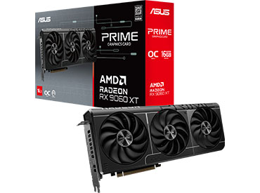 Placa de video ASUS Prime Radeon™ RX 9060 XT 16GB GDDR6 OC Edition