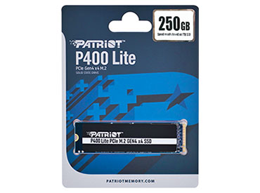 Disco SSD Patriot P400 Lite 250GB M.2 - PCIe Gen4 x4 NVMe