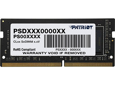Memoria Ram Patriot para Notebook SODIMM DDR4 8GB 3200MHz