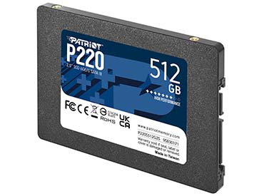 Disco SSD Patriot P220 512GB SATA3 2.5"