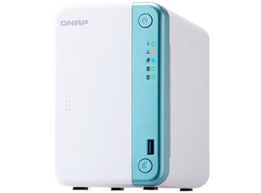 QNAP TS-251D-4G Intel Dual-Core Multimedia NAS - 2 Bahías