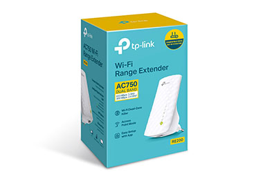 Extensor de Rango Wi-Fi AC750 TP-Link (RE200)