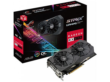 Placa de video ASUS ROG Strix Radeon RX 570 O4G Gaming OC Edition