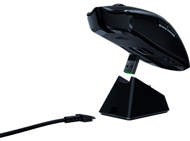 Mouse Razer Viper Ultimate con base de carga