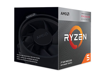 Microprocesador AMD Ryzen™ 5 3400G con Gráficos Radeon™ RX Vega 11