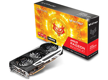 Placa de video SAPPHIRE NITRO+ AMD Radeon™ RX 6700 XT 12GB GDDR6