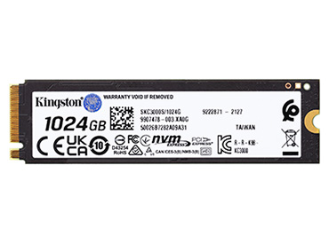 Disco SSD Kingston KC3000 PCIe 4.0 NVMe M.2 1024GB