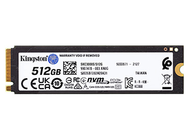 Disco SSD Kingston KC3000 PCIe 4.0 NVMe M.2 512GB