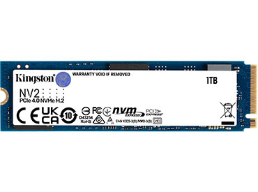 Disco Kingston NV2 SSD 1000GB M.2 2280 - PCIe 4.0 x4 (NVMe™)