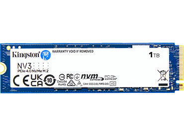 Disco SSD Kingston NV3 PCIe 4.0 x4 NVMe™ 1TB M.2 2280