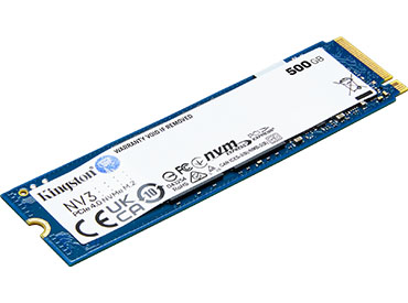 Disco SSD Kingston NV3 PCIe 4.0 x4 NVMe™ 500GB M.2 2280