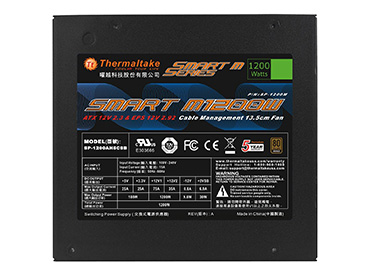Fuente ThermalTake 1200W Smart Edition - 80+ Bronze - SP-1200M