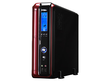 Gabinete Slim Sentey SS1-2422 con fuente 450W - LCD