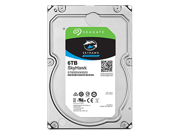 Disco Rígido Seagate Skyhawk 6 TB 256MB Buffer (ST6000VX0023)