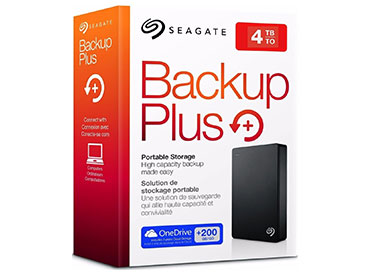 Disco Rígido portátil Seagate Backup Plus Portable 4TB