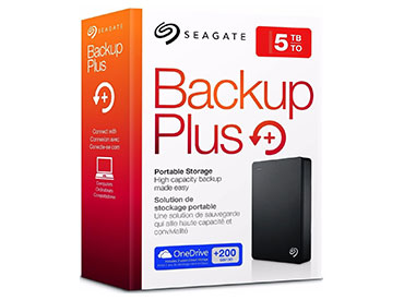 Disco Rígido portátil Seagate Backup Plus Portable 5TB